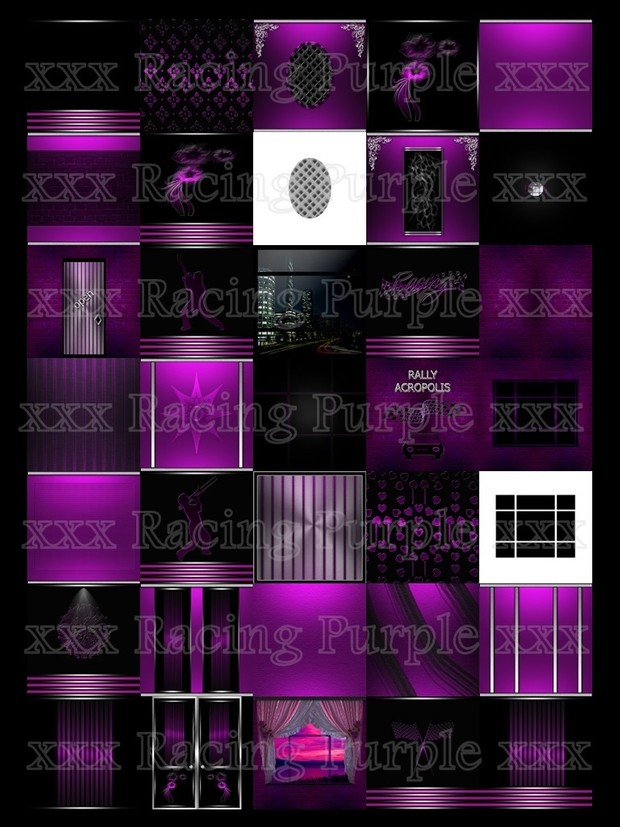 RACING PURPLE 35 TEXTURES IMVU ROOM
