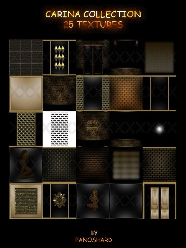 carina collection 25 textures room