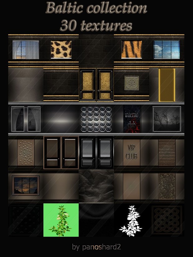 Baltic collection 30 textures for imvu