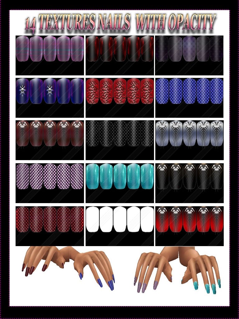 imvu textures packs clothes nails opacity shoes seventeen sellfy english