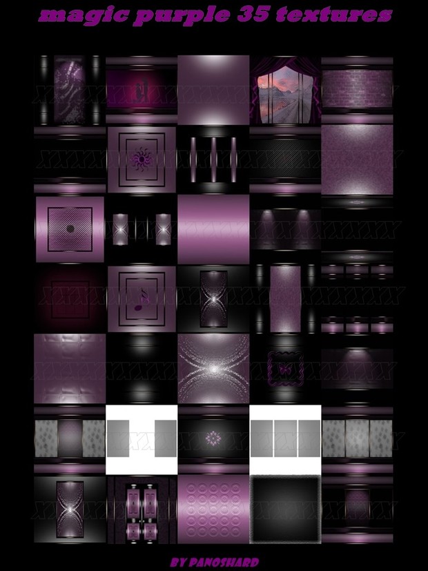 THREE TEXTURES ROOM PACK OFFER ( ZINA COLLECTION - JENIFER RED - MAGIC PURPLE )