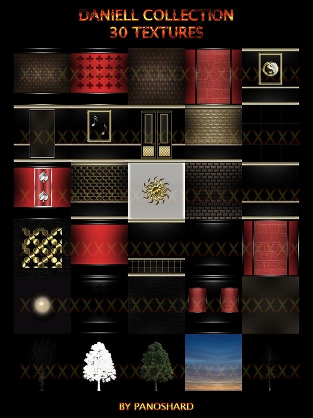 DANIELL COLLECTION 30 TEXTURES ROOM