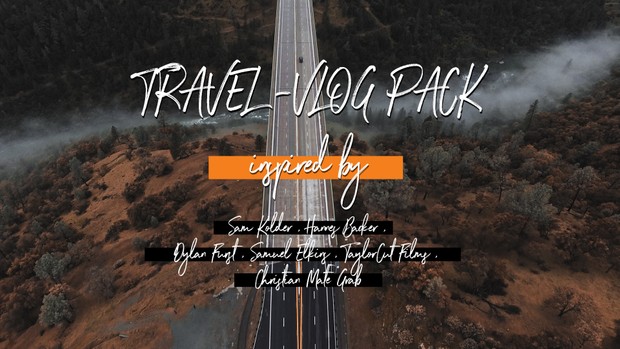 Travel VLOG LUTs - Inspired by popular cinematographers