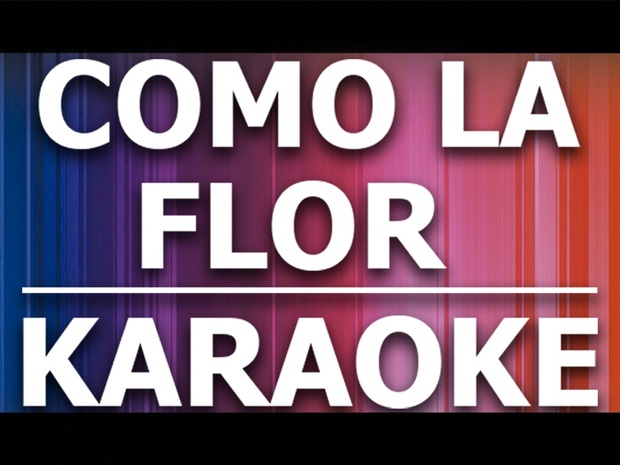 Como la flor - Karaoke - Selena