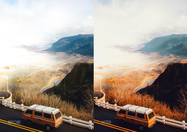 Heva Green And Orange! 10 Lightroom Premium presets by Angkurn