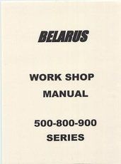 Workshop Manual Belarus Tractors - Verkstadshandbok Belarus Traktorer Flera modeller