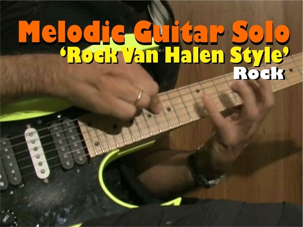 MELODIC GUITAR ROCK SOLO VAN HALEN STYLE