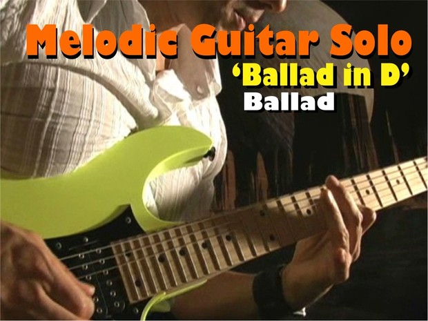 MELODIC GUITAR SOLO BALLAD IN D