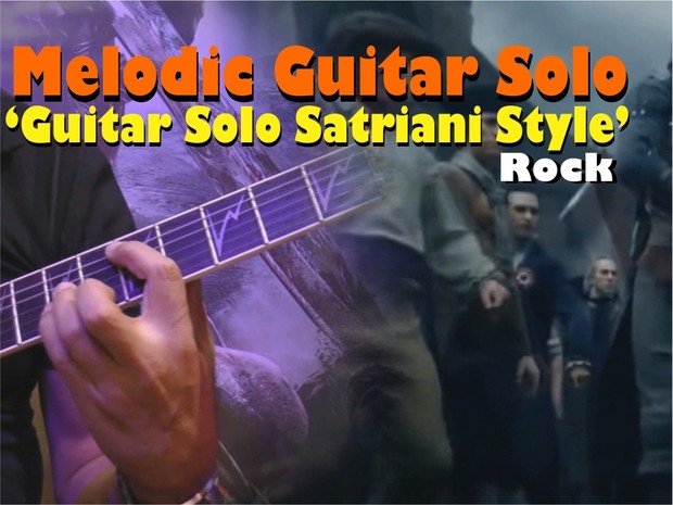 MELODIC GUITAR SOLO ROCK SATRIANI STYLE I