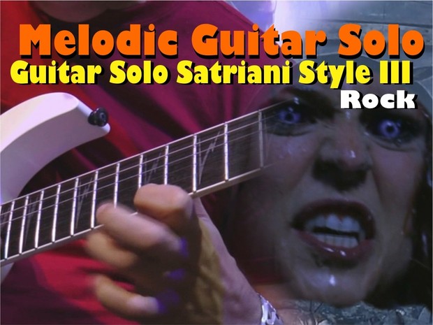 MELODIC GUITAR SOLO ROCK SATRIANI STYLE III