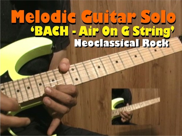 MELODIC GUITAR SOLO ROCK - BACH