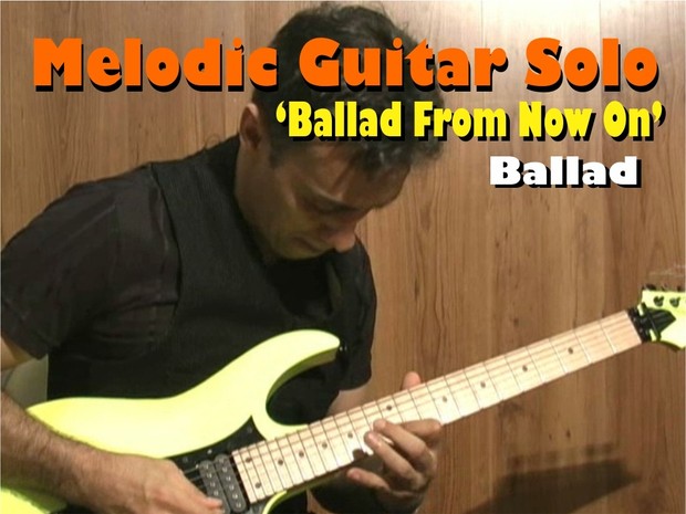MELODIC GUITAR SOLO BALLAD VINNIE MOORE STYLE