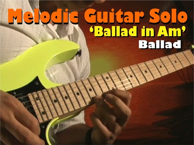 MELODIC GUITAR SOLO BALLAD IN Am
