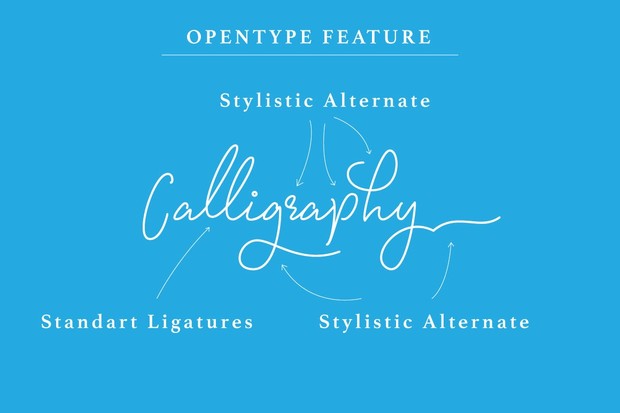 Signatura Monoline Free Typeface