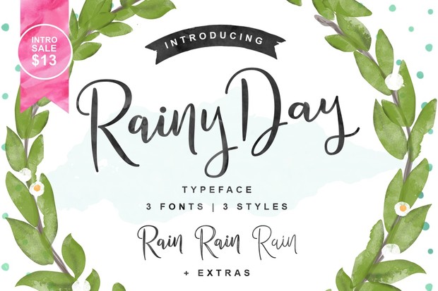 Rainy Day Typeface