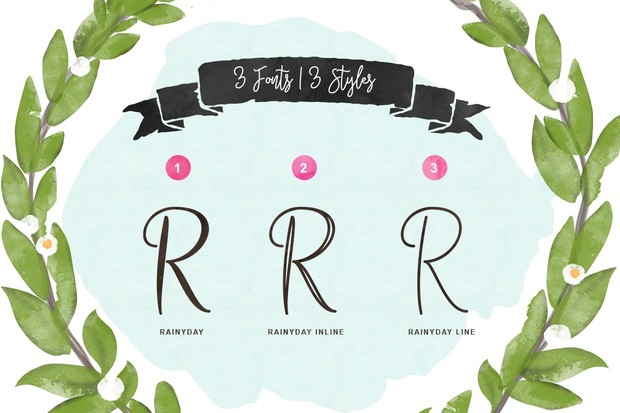 Rainy Day Typeface