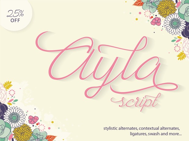 Ayla Script 25% Off