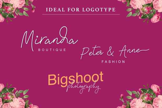 Signatura Monoline Free Typeface