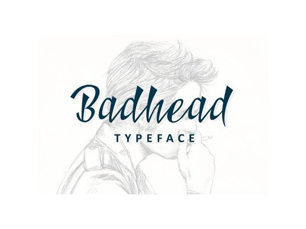Badhead Typeface