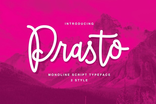 Prasto Typeface ( 80% OFF)