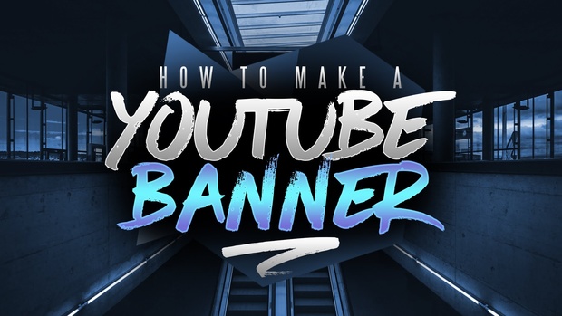 FREE YouTube Banner/Channel Art Template